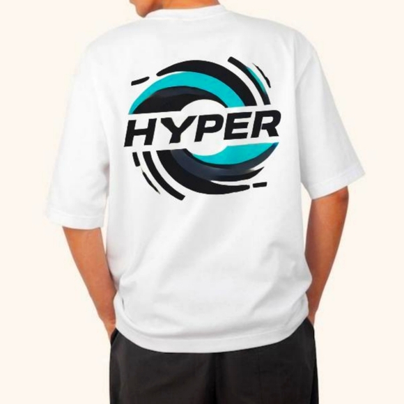 T shirt hyper oversized white - Picture 1 of 1